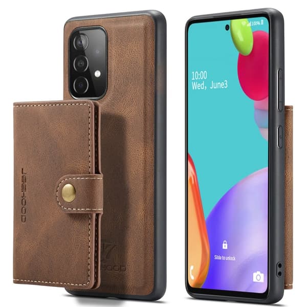 Samsung Galaxy A53 5G - Stilrent Effektfullt Skal med Korthållare