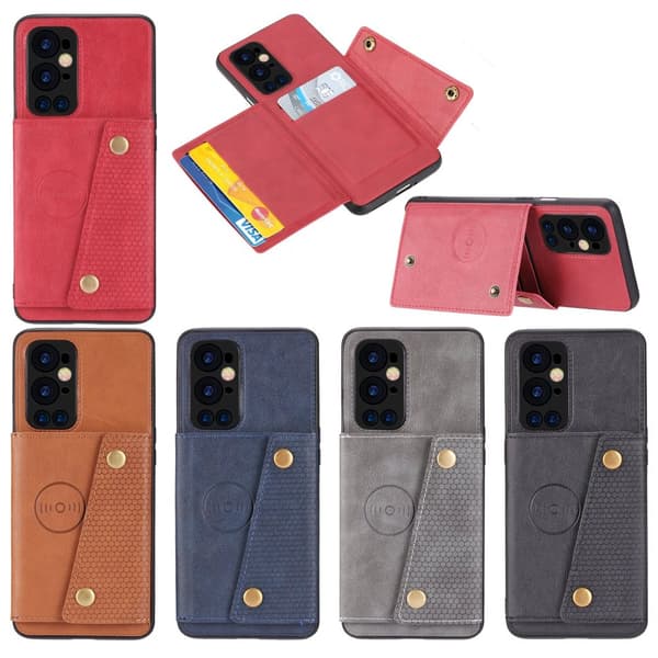 Stilsäkert Skal med Kortfack - OnePlus 9 Pro