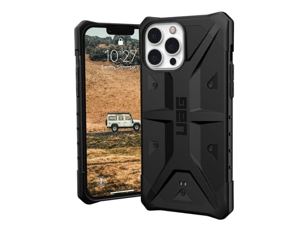 UAG Rugged Case for iPhone 13 Pro Max 5G [6.7-inch] - Pathfinder Black - Baksidesskydd för mobiltelefon - robust - svart - 6.7" - för Apple iPhone 13