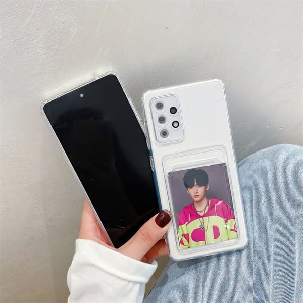 Samsung Galaxy A52/A52 5G - Card Cover / Beskyttelse Transparent