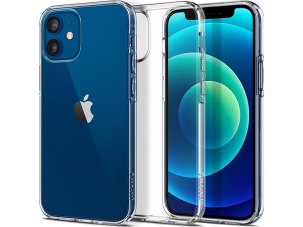 Spigen Liquid Crystal, Etui, Apple, iPhone 12 Mini, 13,7 cm (5.4"), Gjennomsiktig