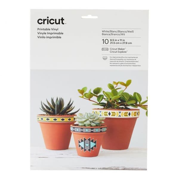 Cricut Printable Vinyl - 10-pack