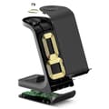 Miniatyrbild 6 av 6: Tech-Protect 3-in-1 Trådlös laddare iPhone, Apple Watch, AirPods A8 - Svart
