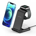 Miniatyrbild 1 av 6: Tech-Protect 3-in-1 Trådlös laddare iPhone, Apple Watch, AirPods A8 - Svart