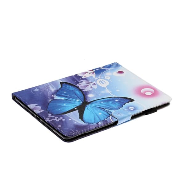 iPad 10.2 (2021/2020/2019) / Air 3 10.5 (2019) Fodral - Blå Butterfly