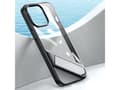 Miniatyrbilde 5 av 5: Ugreen Ugreen Fusion Kickstand-deksel stivt deksel med gelramme og stativ for iPhone 13 Pro svart (90153)
