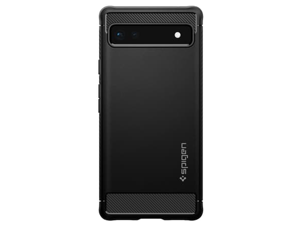 Spigen Rugged Armor, Etui, Google, Pixel 6a, 15,6 cm (6.13"), Sort