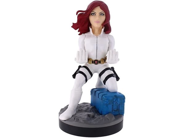 Figurka Cable Guys Cable Guy Black Widow White Suit, phone stand