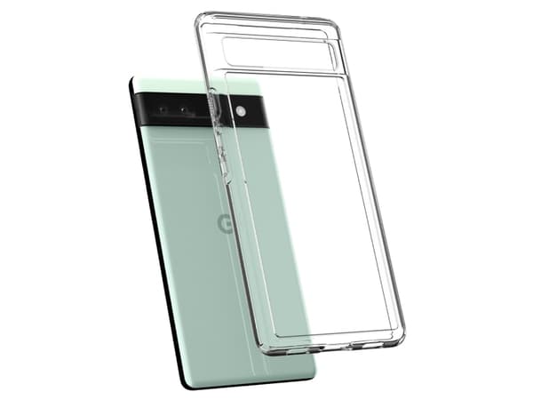 Spigen Ultra Hybrid, Omslag, Google, Pixel 6a, 15,6 cm (6.13"), Transparent