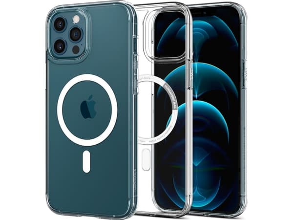 Spigen ACS02625, Etui, Apple, iPhone 12 / iPhone 12 Pro, 15,5 cm (6.1"), Gjennomsiktig