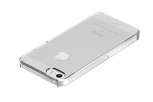 JustMobile TENC, Hårt fodral, Apple, iPhone SE, 10,2 cm (4"), Translucent