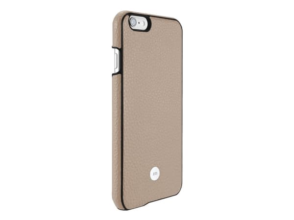 Just Mobile Quattro Back - Exquisite Leather Case for iPhone 6s Plus - Beige