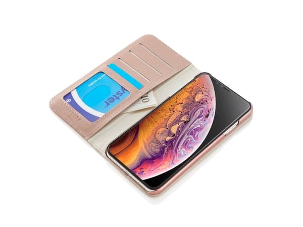 Pipetto magnetfodral för iPhone X/XS, mörkblå
