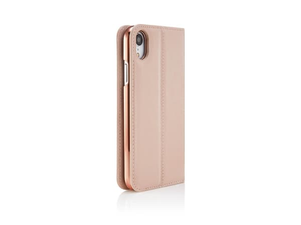 Dėklas Pipetto Magnetic Folio for iPhone XR - Dusty Rožinė