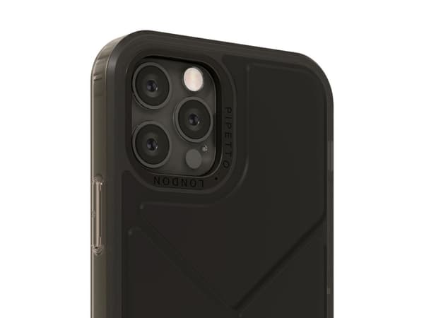 Pipetto Origami Snap-deksel til iPhone 12 Pro Max - Støvet rosa