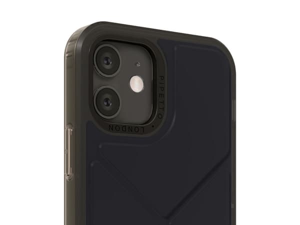 Dėklas Pipetto Origami Snap for iPhone 12 mini - Dusty Rožinė