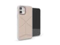 Miniatyrbilde 1 av 5: Dėklas Pipetto Origami Snap for iPhone 12 mini - Dusty Rožinė