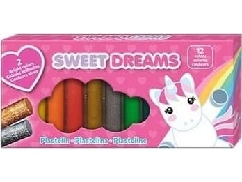 Kids Euroswan Plasticine 12 farger Sweet Dreams KL11250 Kids Euroswan