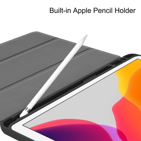 iPad 10.2 (2019/2020/2021) Tri-fold Fodral - Svart