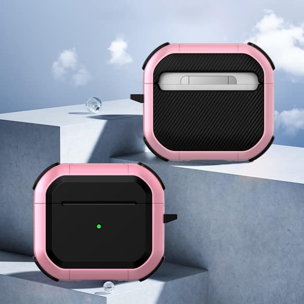 Eggshell Shockproof Skal till Apple Airpods Pro - Rosa