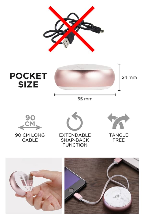 Richmond & Finch Sladdvinda - USB C Kabel