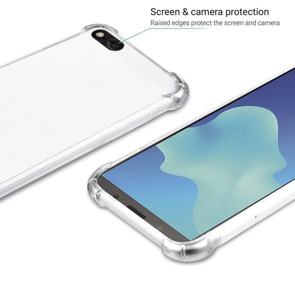 Stöttåligt Mobilskal Huawei Y5 2018 - Transparent
