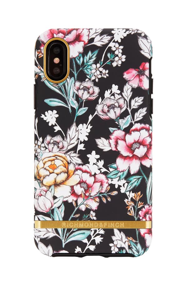 Richmond & Finch Skal Black Floral - iPhone X/XS