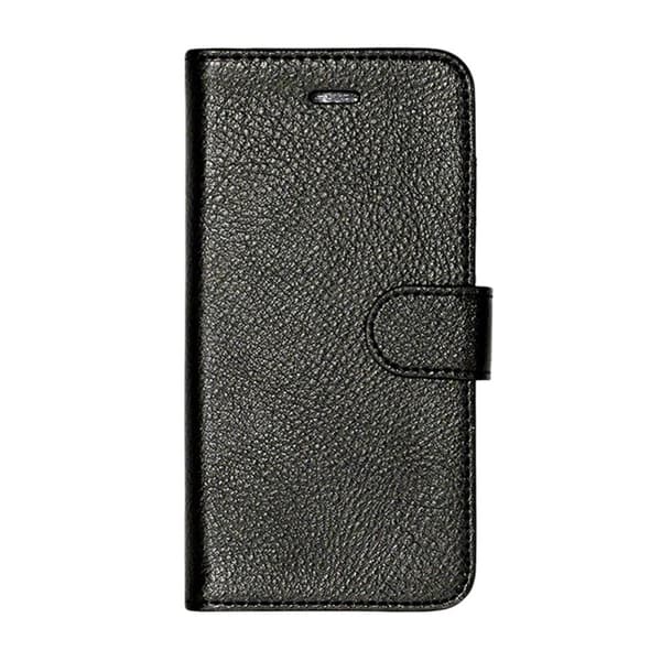iPhone 6/6S Plånboksfodral Läder med Stativ - Svart