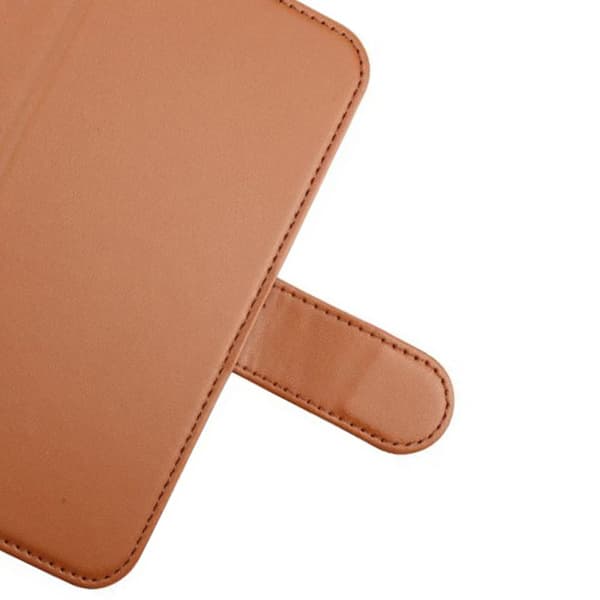 iPhone 13 Pro Max Plånboksfodral Magnet Rvelon - Guldbrun