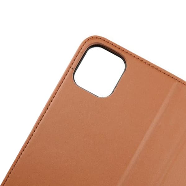 iPhone 13 Pro Max Plånboksfodral Magnet Rvelon - Guldbrun