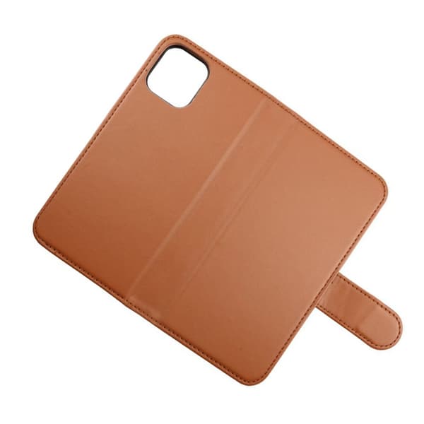 iPhone 13 Pro Max Plånboksfodral Magnet Rvelon - Guldbrun