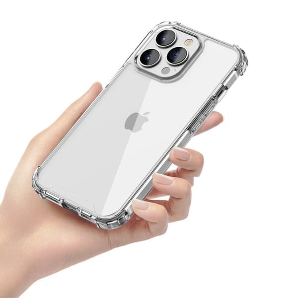 Stöttåligt Mobilskal iPhone 13 Pro Max - Transparent