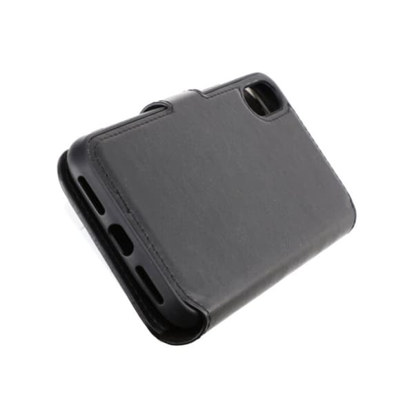 iPhone X/XS Plånboksfodral Extra Kortfack Rvelon - Svart