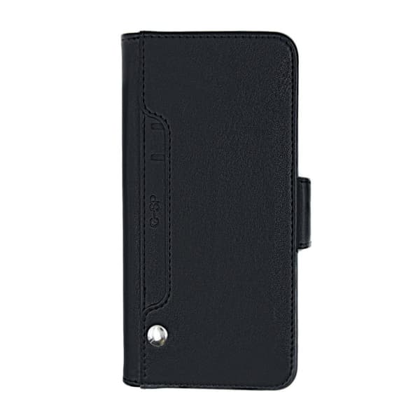 iPhone 11 Pro Plånboksfodral Stativ och extra Kortfack - Svart