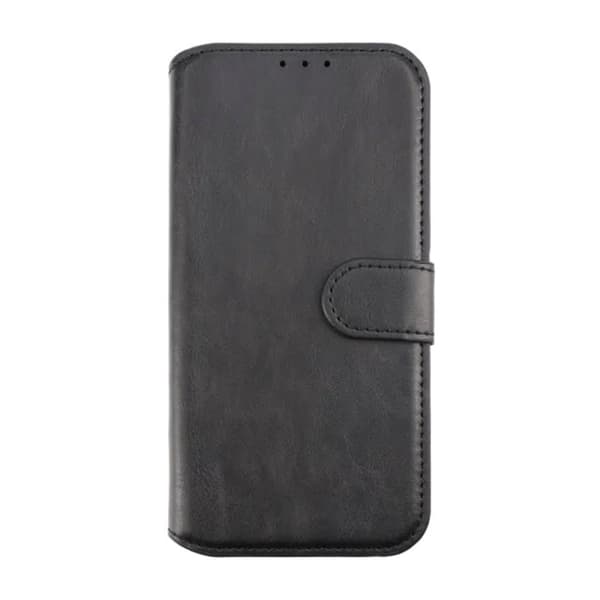 iPhone 12/12 Pro Plånboksfodral Magnet Rvelon - Svart