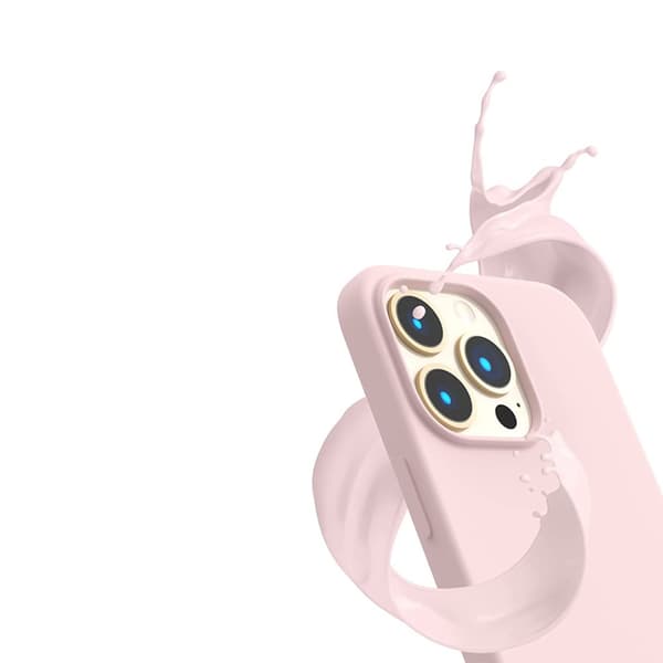 Mobilskal Silikon iPhone 13 Pro Max - Rosa
