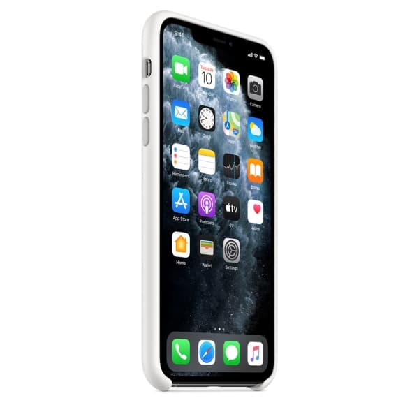 Apple iPhone 11 Pro Max Silikonskal Original - Vit