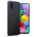 Miniatyrbild 1 av 2: Samsung Galaxy A51 Tunt Gummibelagt Mattsvart Basic™
