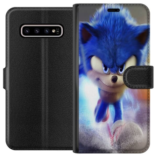 Samsung Galaxy S10+ Plånboksfodral Sonic