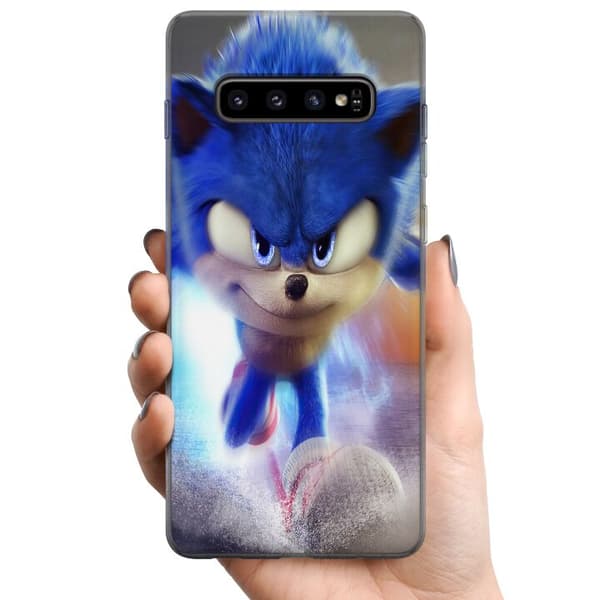 Samsung Galaxy S10 TPU Mobildeksel Sonic