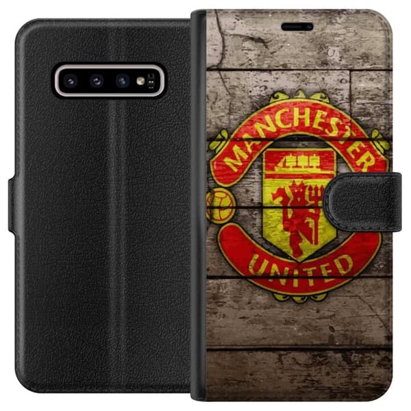 Samsung Galaxy S10+ Plånboksfodral Manchester United FC