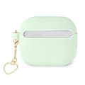 Miniatyrbild 2 av 3: Guess AirPods 3 Skal Silicone Charm Heart Collection - Grön