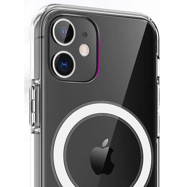 iPhone 12 - Praktiskt Magnetiskt Floveme Silikonskal