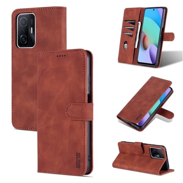 Xiaomi 11T Pro - Elegant Praktiskt AZNS Plånboksfodral