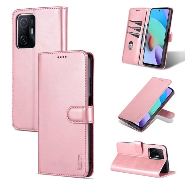Xiaomi 11T Pro - Elegant Praktiskt AZNS Plånboksfodral