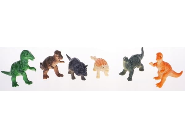 Hipo Dinosauriefigur 8-9cm 6 sorter pris per styck