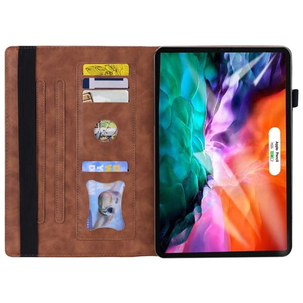 iPad Pro 12.9 (2020/2021) Fodral Premium - Brunt