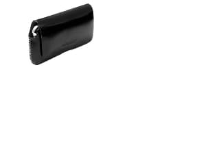 Krusell Hector Large - Eske for mobiltelefon - lær - svart