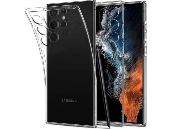 Spigen Liquid Crystal, Omslag, Samsung, Galaxy S22 Ultra 5G, 17,3 cm (6.8"), Transparent