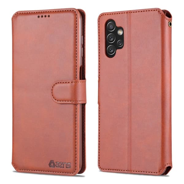 Smidigt AZNS Plånboksfodral - Samsung Galaxy A13 4G Brun